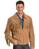 Scully Men's Boar Suede Fringe Jacket, Bourbon, hi-res