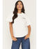 Image #2 - Wrangler Women's Desert Short Sleeve Graphic Tee, White, hi-res
