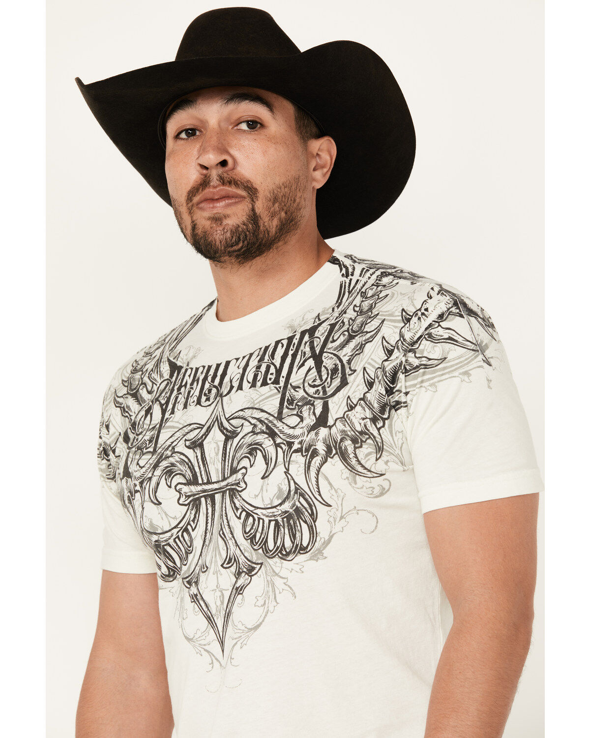 Image #2 - Affliction Men's Vetibrate Short Sleeve Graphic T-Shirt, , hi-res