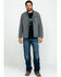 Wrangler Men's Trail Fleece Lined Zip Jacket , Heather Grey, hi-res