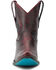 Image #4 - Lane Women's Emma Jane Western Booties - Snip Toe, Black Cherry, hi-res