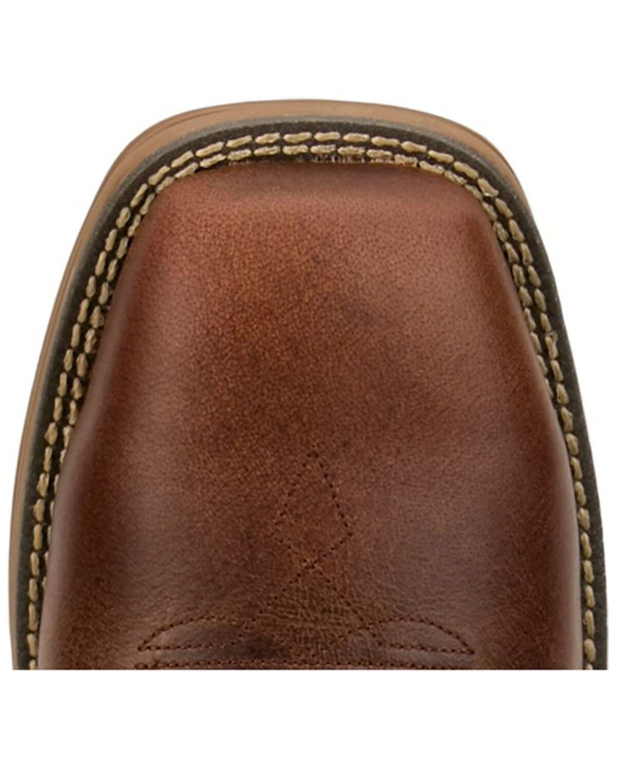 Image #6 - Justin Men's 11" Warhawk Oil Patch Waterproof Work Boots - Nano Composite Toe, Tan, hi-res
