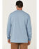 Image #4 - Hawx Men's Forge Long Sleeve Work T-Shirt, Light Blue, hi-res