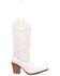 Image #2 - Dingo Women's Hensley Tall Western Boots - Round Toe, White, hi-res