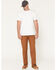 Image #1 - Carhartt Men's Rugged Flex&trade; Duck Dungaree Relaxed Straight Utility Work Jeans, Brown, hi-res