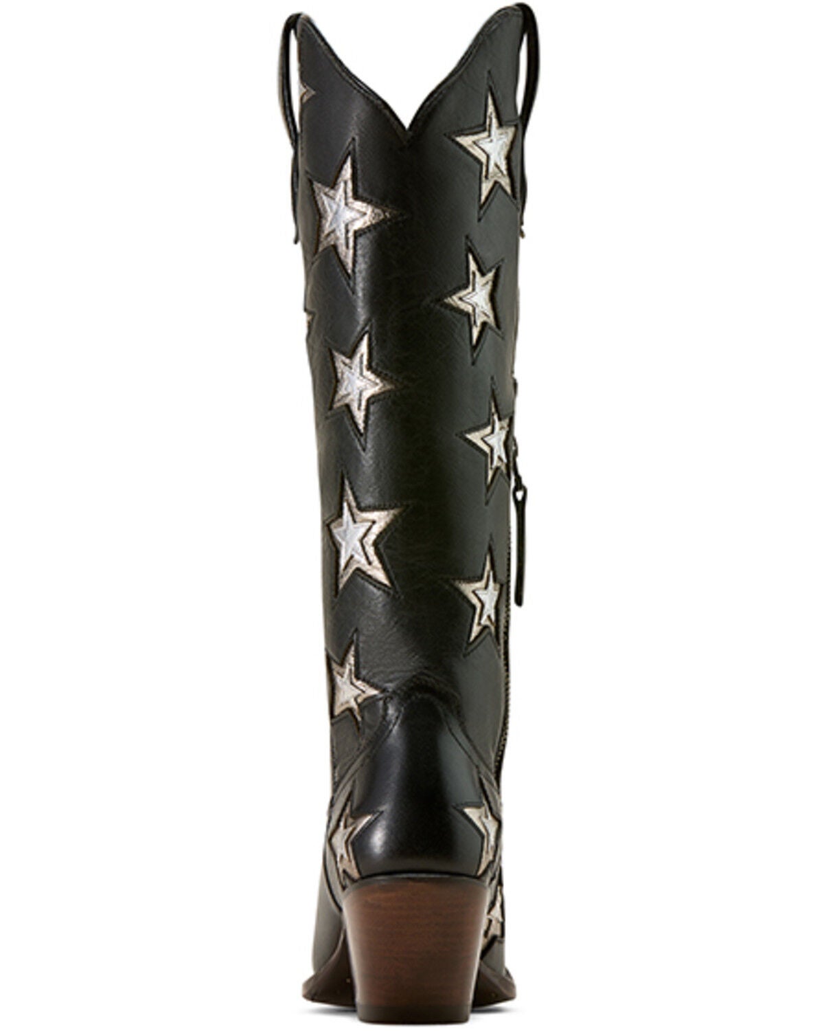 Image #5 - Ariat Women's Casanova Star Tall Western Boots - Snip Toe, Black, hi-res