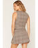 Image #4 - Ashley Women's Boot Barn Exclusive Plaid Print Button-Front Vest, Black/tan, hi-res