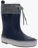 Image #1 - Western Chief Boys' Element Waterproof Rain Boots - Round Toe, Navy, hi-res