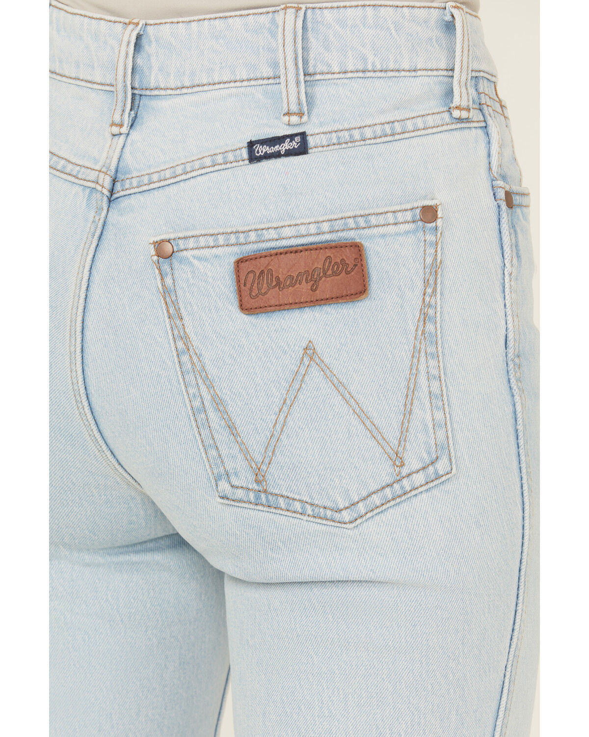 Wrangler Retro Women's Lila Light Wash High Rise Bootcut Stretch Denim Jeans