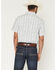 Image #4 - Gibson Trading Co Men's Jasper Floral Striped Short Sleeve Button-Down Western Shirt, Ivory, hi-res