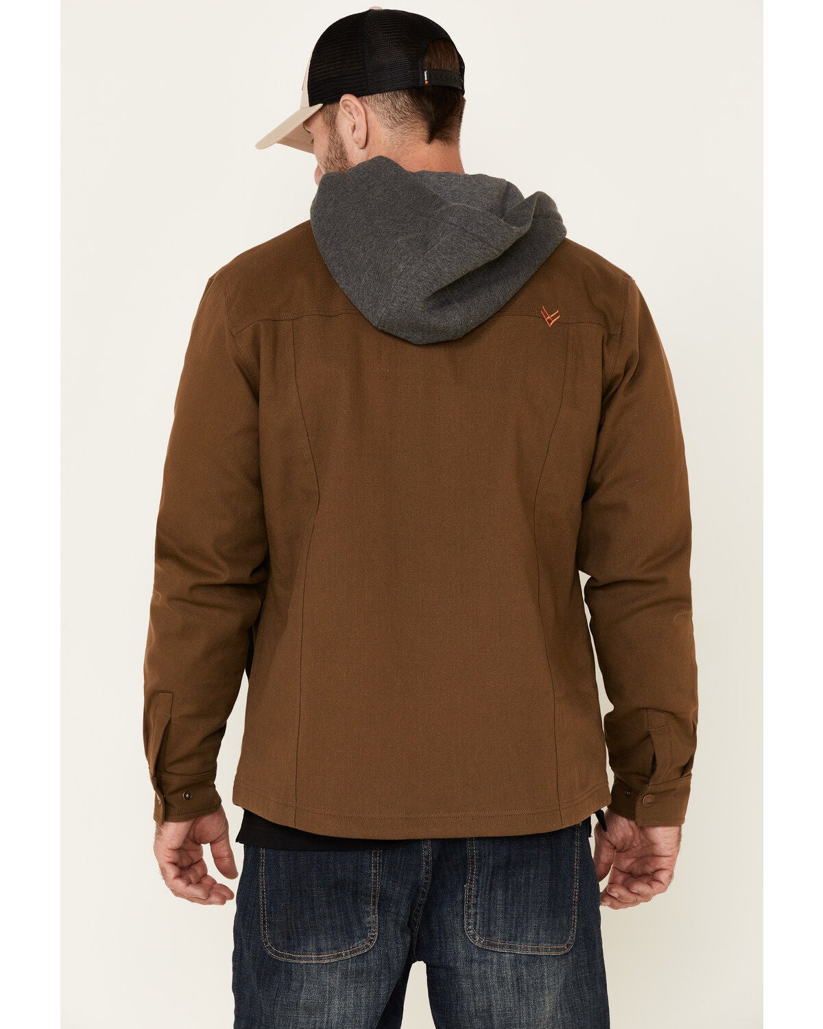 Image #5 - Hawx Men's Bronson Layered Hooded Insulated Work Shirt Jacket, , hi-res
