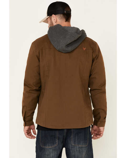 Image #5 - Hawx Men's Bronson Layered Hooded Insulated Work Shirt Jacket  , , hi-res