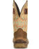 Double H Men's Phantom Rider Western Work Boots - Soft Toe, Medium Brown, hi-res