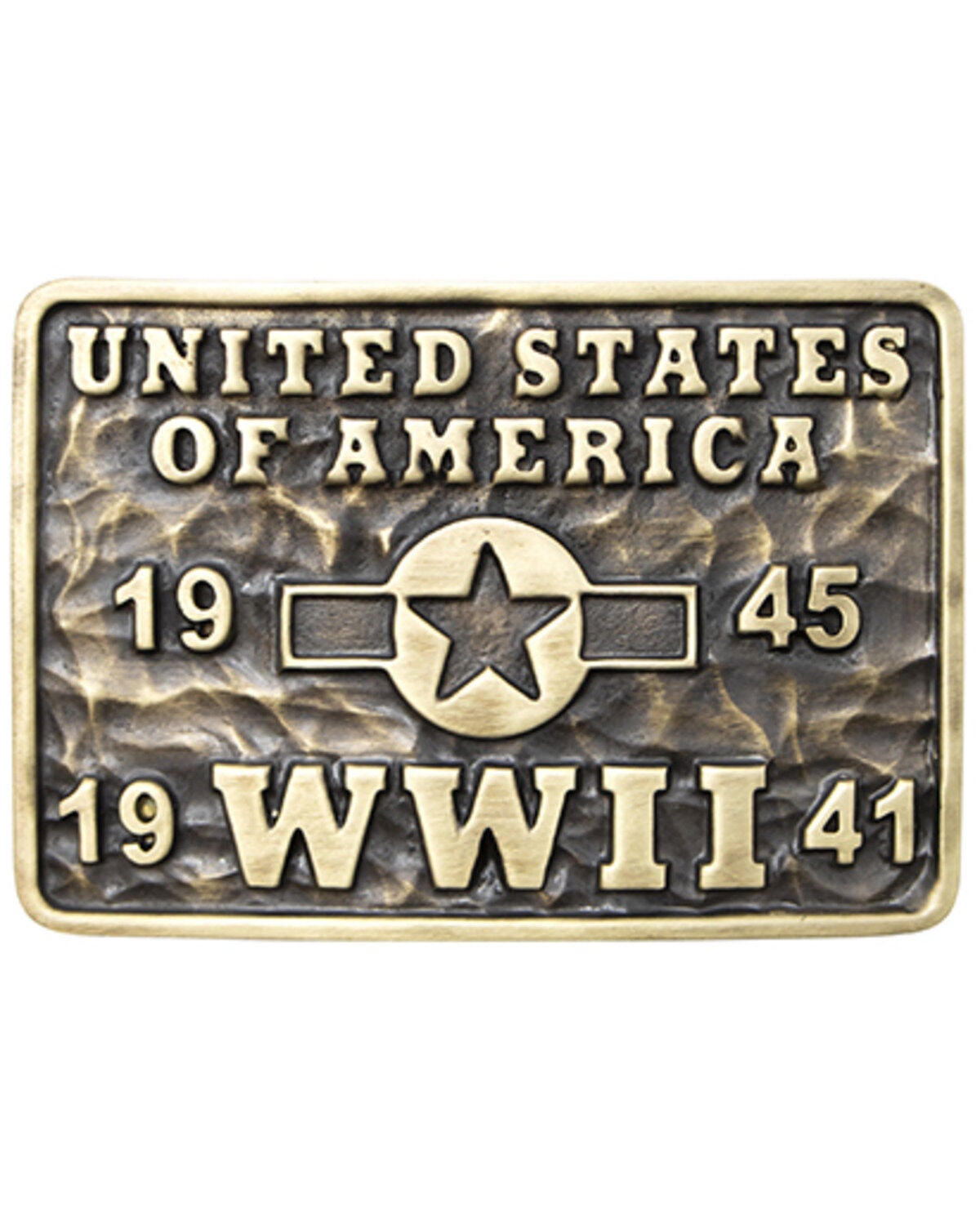 Cody James Men's World War II Belt Buckle, No Color, hi-res