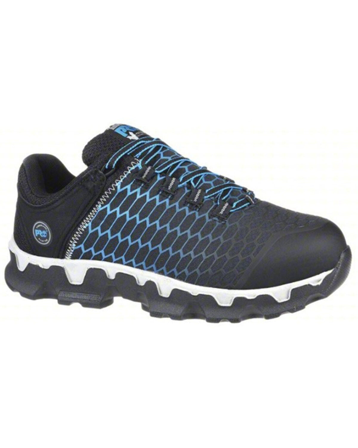 Timberland Pro Men's Powertrain Work Shoes - Alloy Toe, Black, hi-res