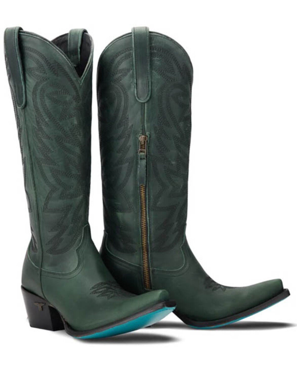 Lane Women's Smokeshow Western Boots - Snip Toe, Green, hi-res
