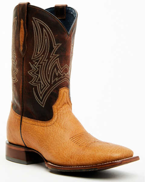 Cody James Men's Western Performance Boots - Broad Square Toe, Tan, hi-res