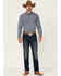 Image #2 - Cody James Men's Pacific Southwestern Print Long Sleeve Snap Western Shirt, , hi-res