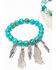 Image #2 - Idyllwind Women's Callin' It Off Fringe Bracelet Set, Turquoise, hi-res