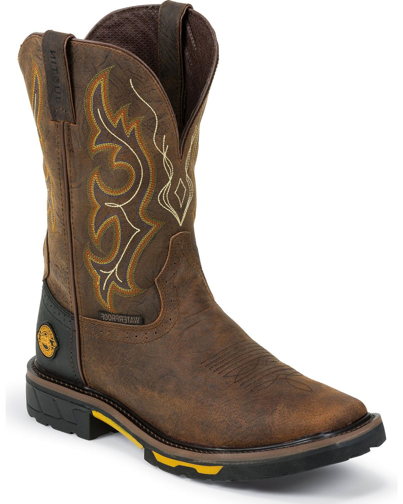 Justin work boots on sales sale
