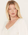 Image #2 - Wrangler Retro Women's Button Front with Crochet Detail Blouse, , hi-res