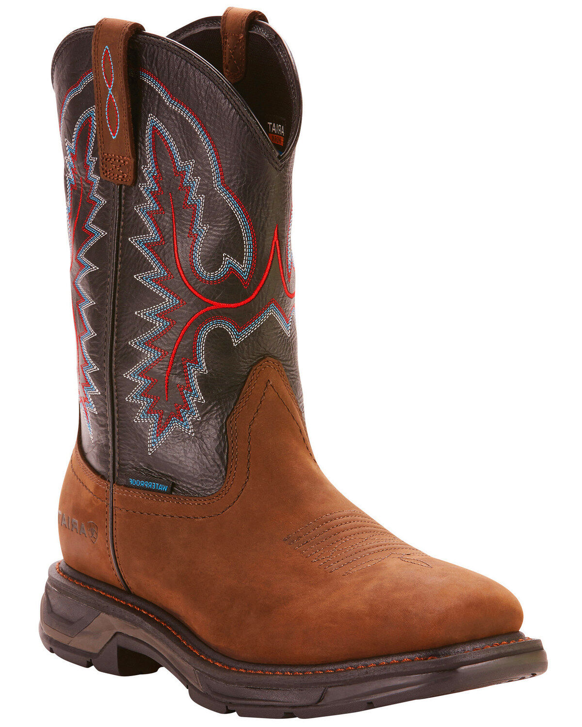 Image #1 - Ariat Men's Dark Brown Workhog XT H20 Boots - Wide Square Toe, , hi-res