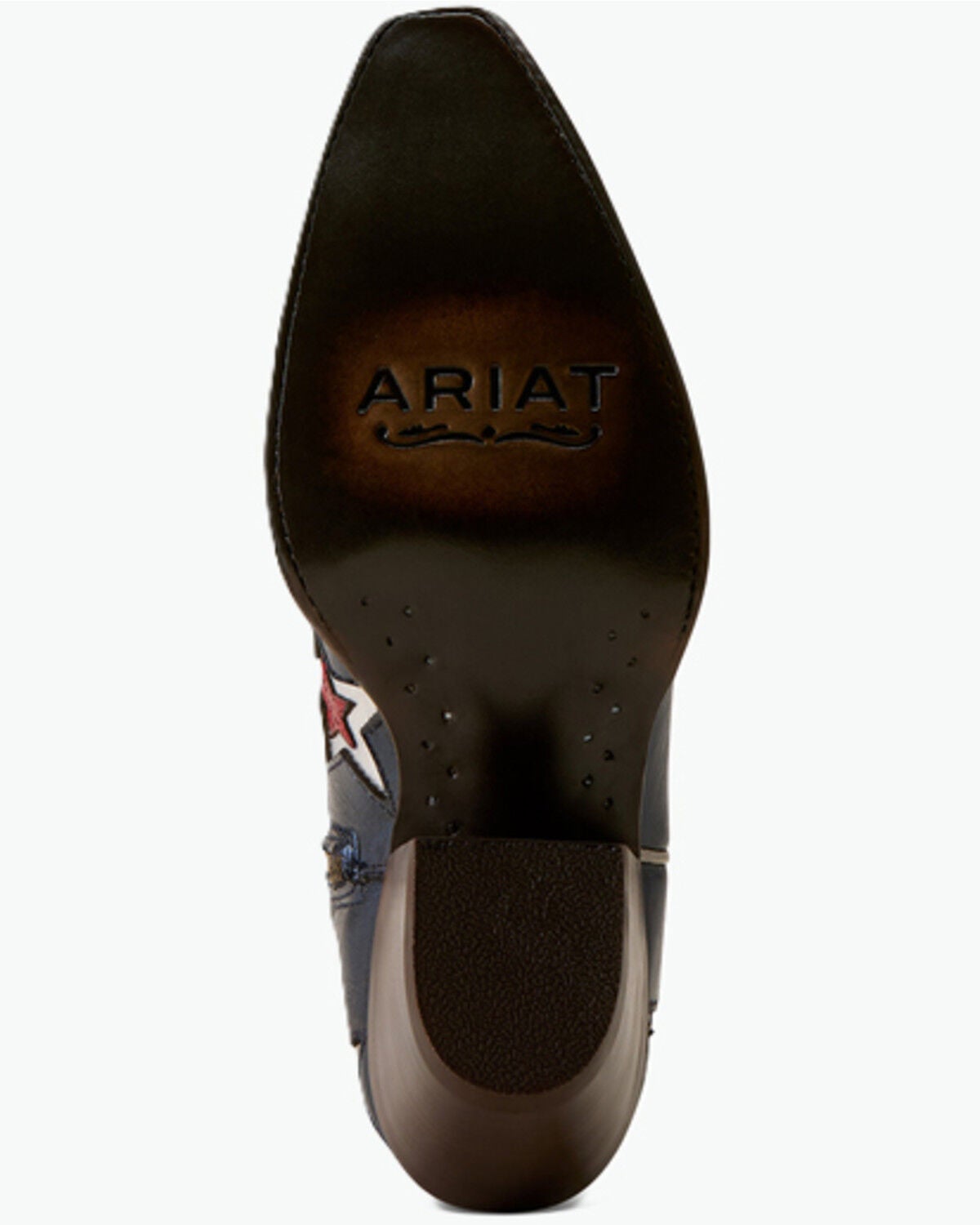 Image #5 - Ariat Women's Casanova Star Metallic Western Boots - Snip Toe, Light Blue, hi-res