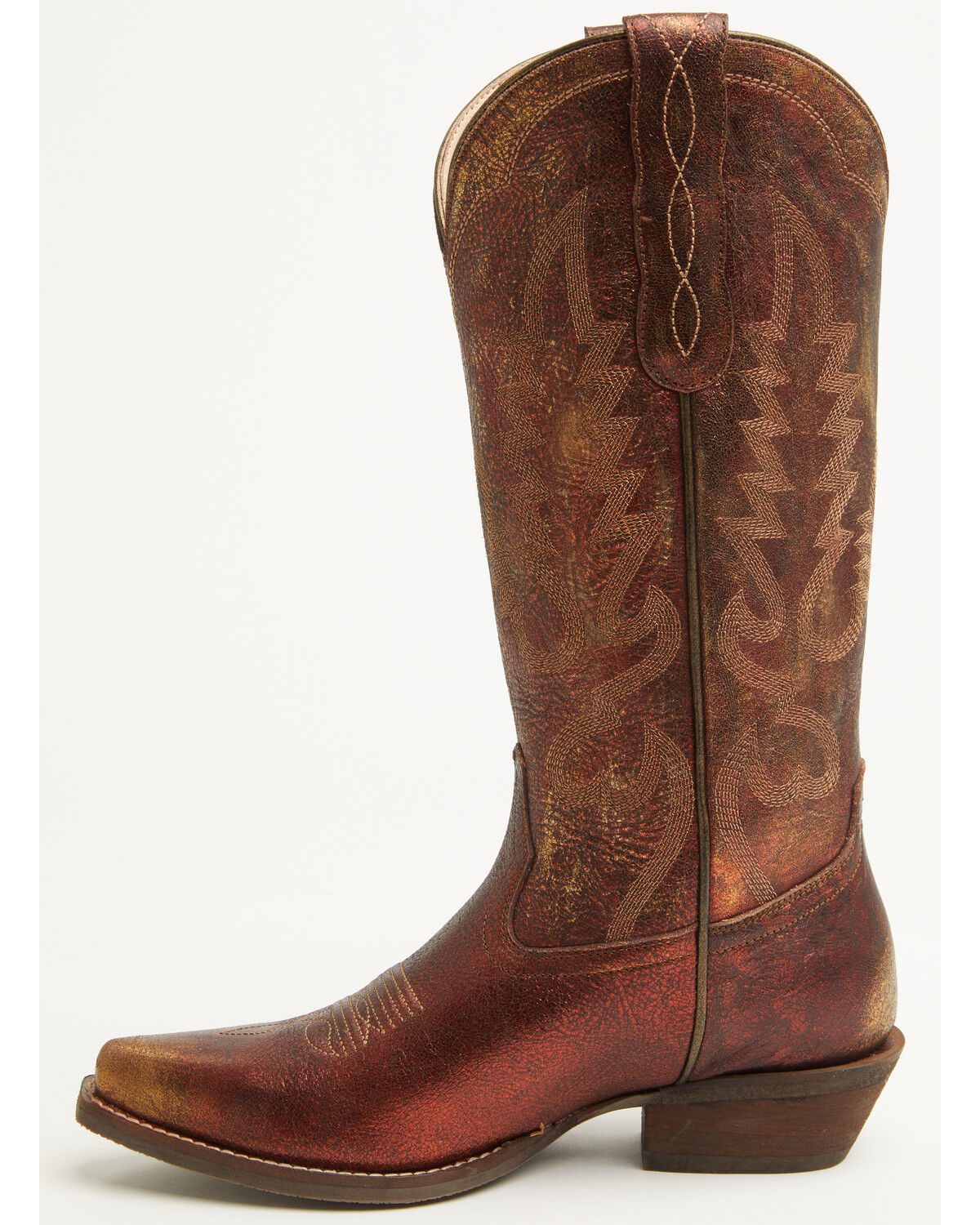 Image #3 - Shyanne Women's Cassie Tall Western Boots - Snip Toe, Wine, hi-res