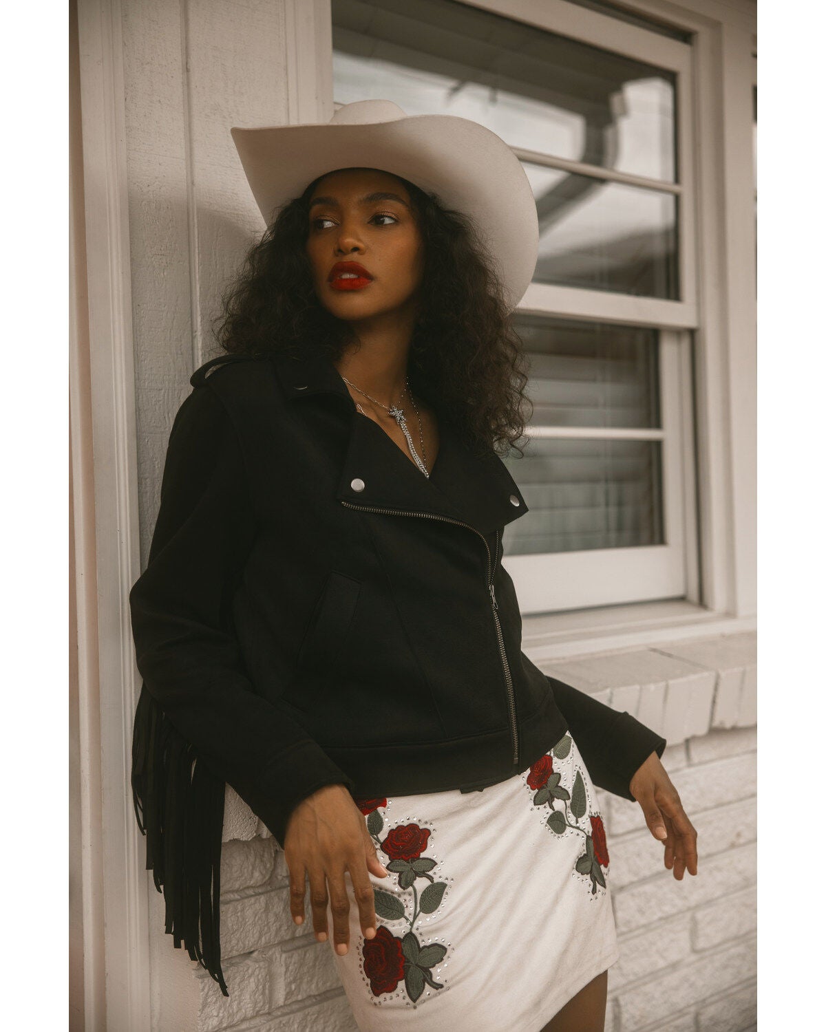 Idyllwind Women's Ellen Moto Jacket, Black, hi-res