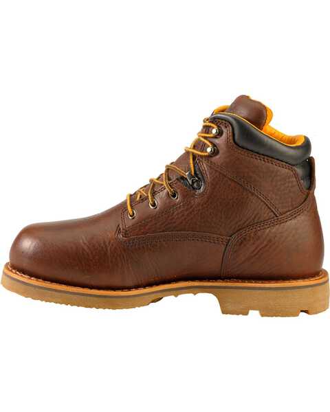 Image #3 - Chippewa Men's Waterproof & Insulated 6" Lace-Up Work Boots - Round Toe, Brown, hi-res