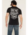 Image #4 - Troll Co Men's Pay Me Short Sleeve Graphic T-Shirt, Black, hi-res