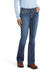 Image #2 - Ariat Women's Mid Rise Flame Resistant Boot Cut Jeans, Denim, hi-res