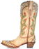 Corral Women's Saddle Cactus Embroidery Western Boots - Snip Toe, Tan, hi-res