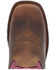 Image #6 - Rocky Women's Legacy 32 Western Boots - Broad Square Toe, Brown/pink, hi-res