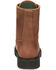 Image #5 - Justin Men's 8" Livestock Lace-Up Work Boots - Steel Toe, Brown, hi-res