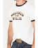 Brixton x Willie Nelson Men's Shotgun Graphic Ringer T-Shirt, White, hi-res