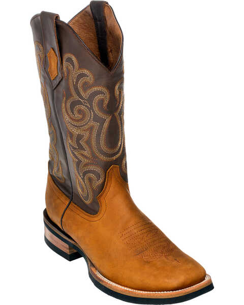 Image #1 - Ferrini Men's Maverick Western Boots - Broad Square Toe, , hi-res