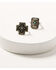Image #4 - Shyanne Women's Rodeo Sunset Southwestern Concho Ring Set - 5 Piece, Silver, hi-res