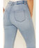 Grace in LA Women's Southwestern Flare Leg Jeans, Light Blue, hi-res