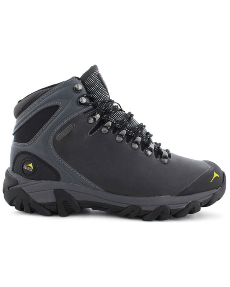 Pacific Mountain Men's Elbert Waterproof Hiking Boots - Soft Toe, Charcoal, hi-res
