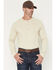 Image #1 - Cody James Men's FR Solid Raglan Henley Long Sleeve Shirt, Khaki, hi-res