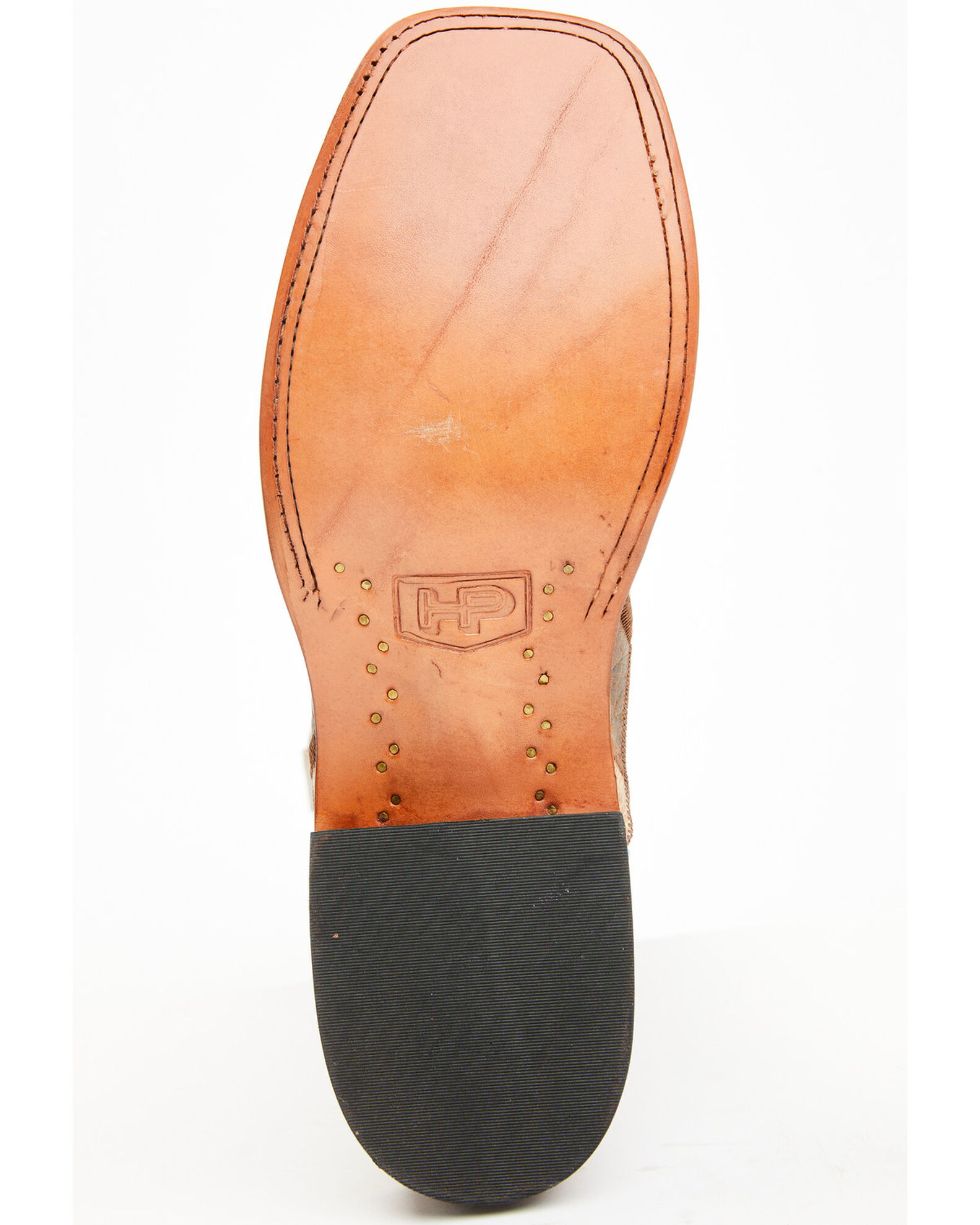 Image #7 - Horse Power by Anderson Bean Men's Patchwork Boots, Brown, hi-res