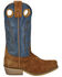 Image #2 - Smoky Mountain Boys' Wichita Western Boots - Square Toe, Brown/blue, hi-res