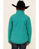 Image #4 - Powder River Outfitters Boys' Honeycomb Performance Zip-Front Fleece Jacket, Jade, hi-res