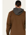 Image #4 - Hawx Men's Olive Bronson Layered Hooded Insulated Work Shirt Jacket - Tall , , hi-res