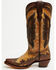Image #3 - Corral Women's Eagle Overlay Tall Western Boots - Snip Toe, Sand, hi-res