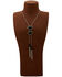 Image #4 - Lainey Wilson Women's Stone Tassel Bolo Necklace, Black, hi-res