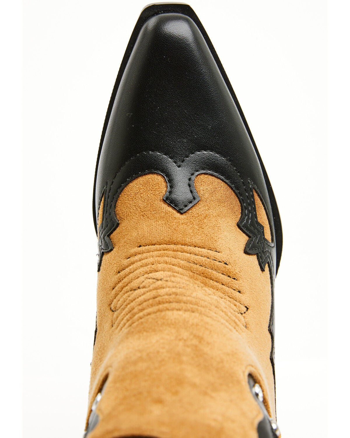 Image #6 - Azalea Wang Women's Kalpana Tall Western Boots - Snip Toe, Black, hi-res