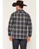 Image #4 - Pendleton Men's Board Ombre Plaid Print Long Sleeve Button-Down Shirt Jacket, Charcoal, hi-res