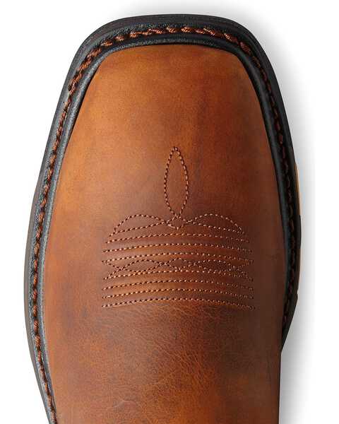 Image #2 - Ariat Men's Workhog Pull On Work Boots - Steel Toe, , hi-res
